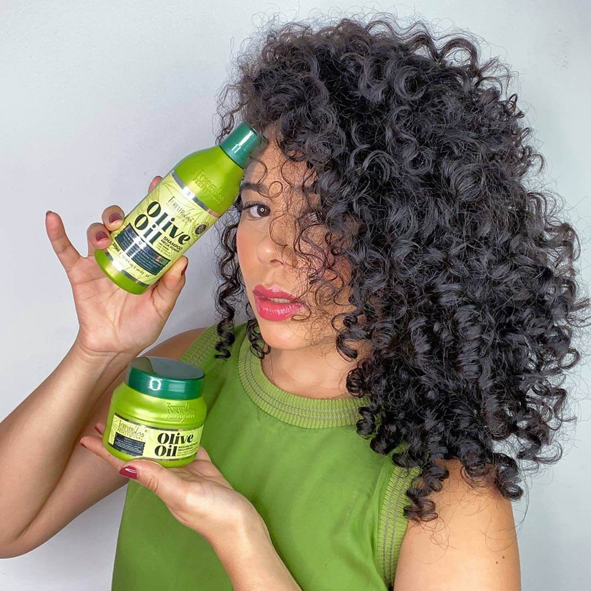 Shampoo Olive Oil Mega Power Forever Liss 300mL 300ml 3