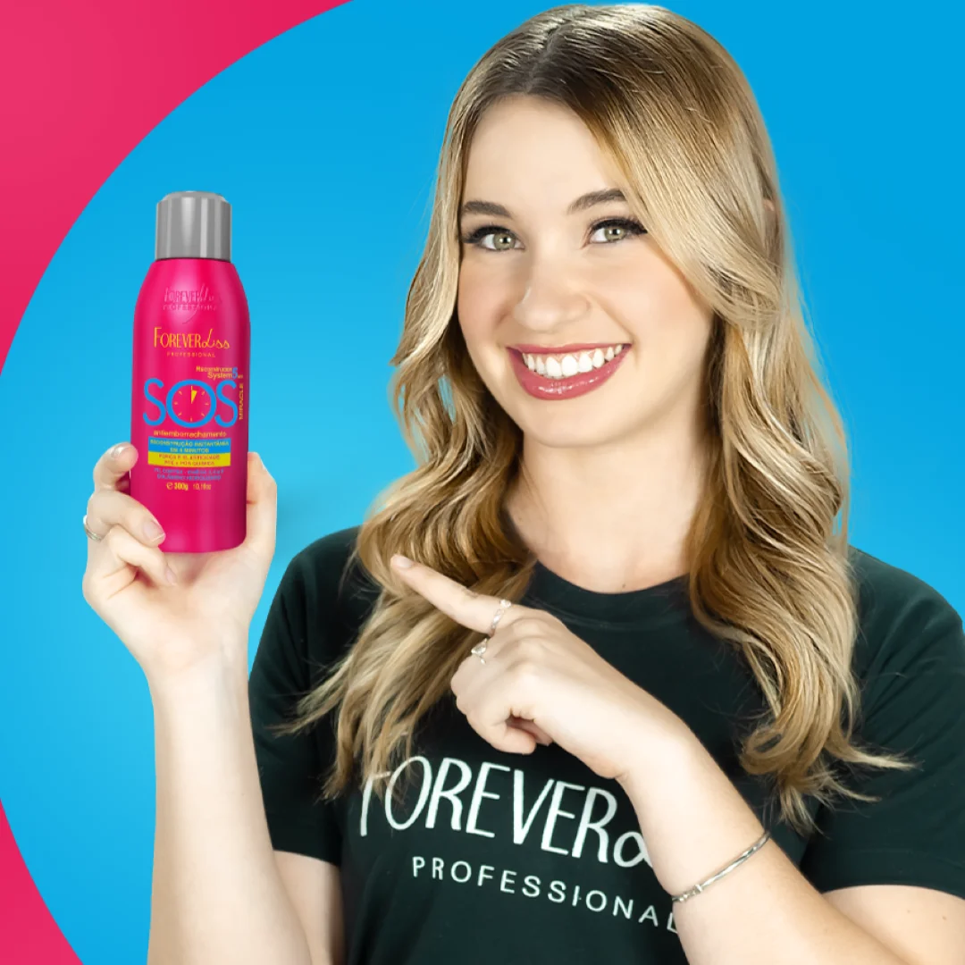 Reconstrutor Sos Antiemborrachamento Forever Liss 300ml 300ml 4