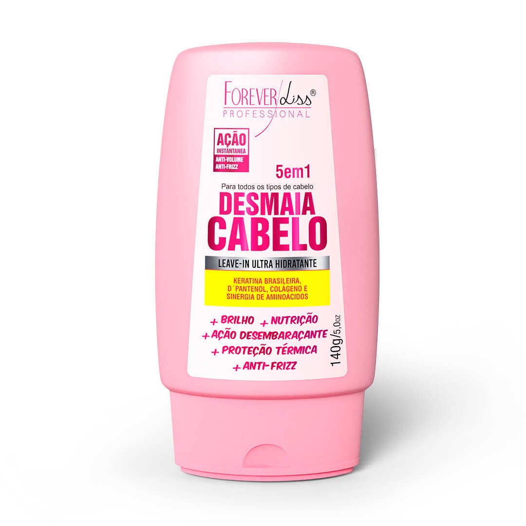 Leave-In Desmaia Cabelo 5 Em 1 Forever Liss 140G