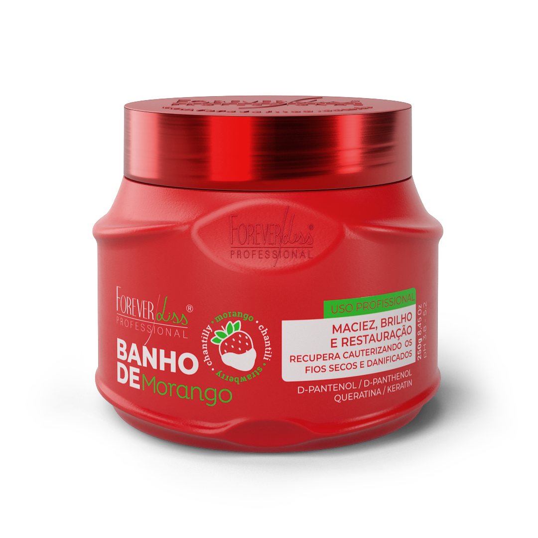 Máscara Banho De Verniz Morango Forever Liss 250G 250g 1