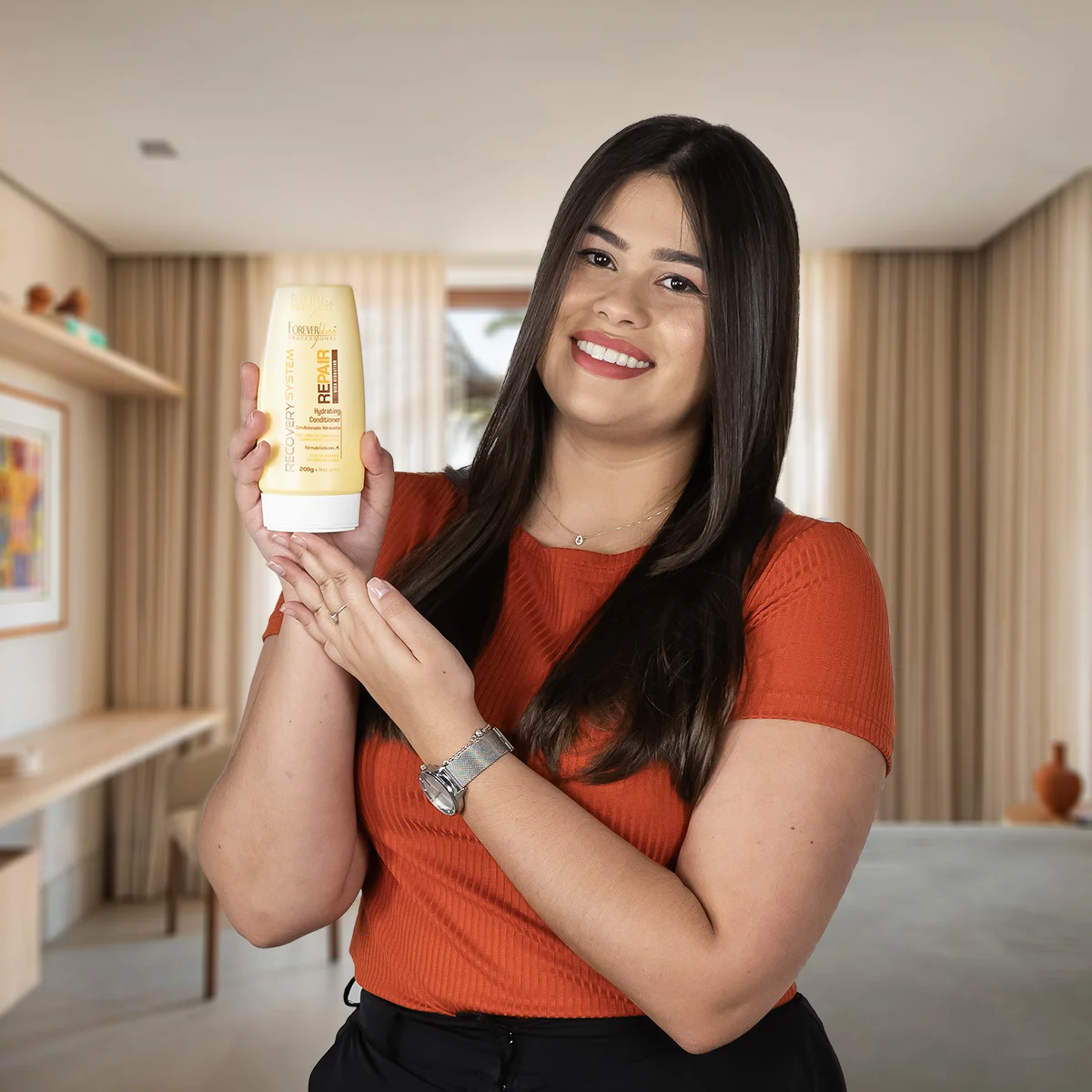 Condicionador Hidratante Force Repair Forever Liss 200G 200g 2