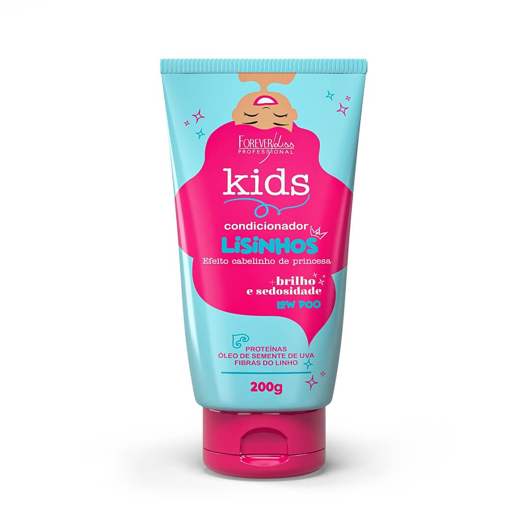 Condicionador Infantil Lisinhos Forever Kids 200g 200g 1