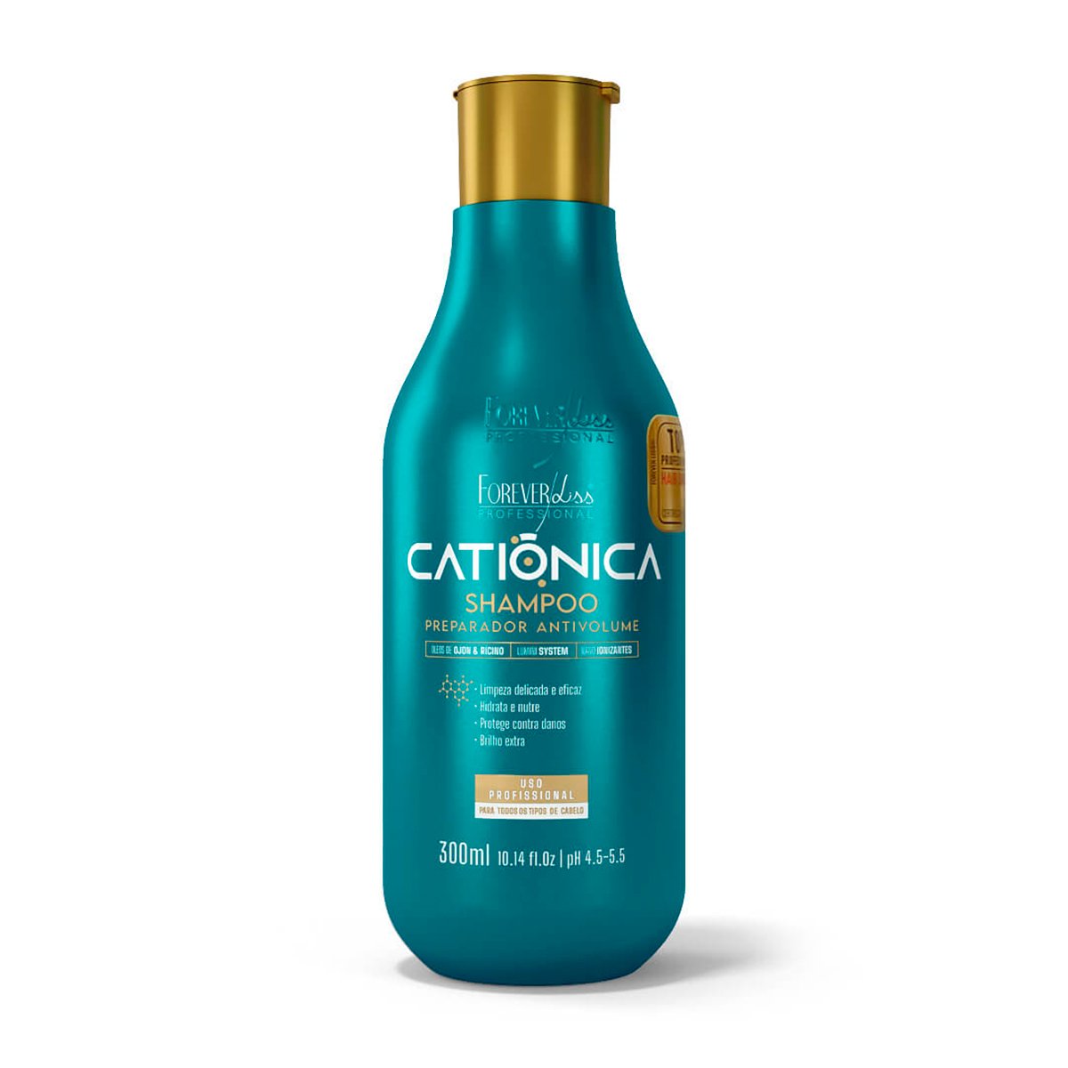 Shampoo Catiônica Forever Liss 300ml