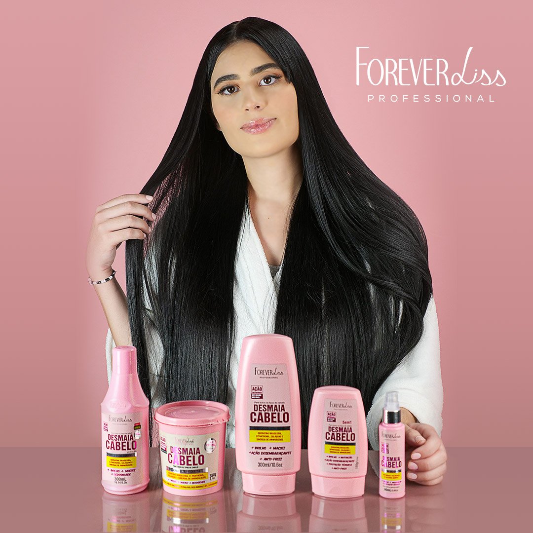 Shampoo Desmaia Cabelo Forever Liss 300ml 300ml 2