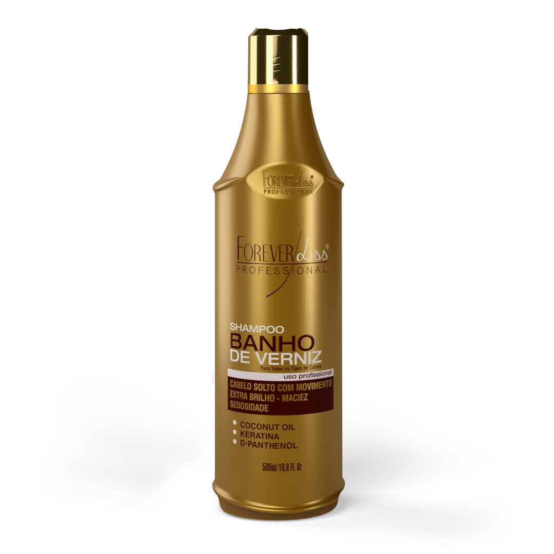 Shampoo Banho De Verniz Forever Liss 500ml