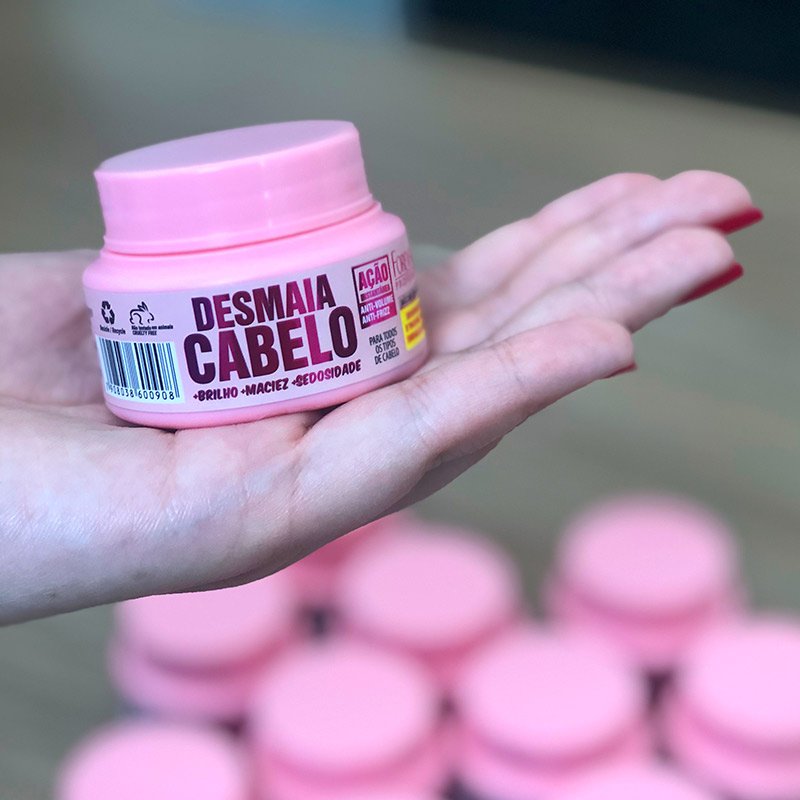 Mini Máscara Desmaia Cabelo Forever Liss 40g 40g 2