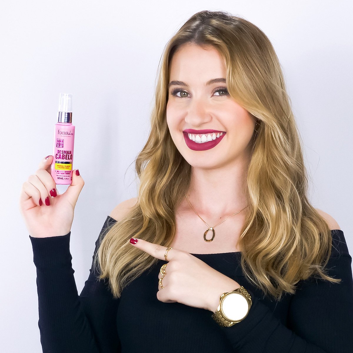 Kit Desmaia Cabelo Completo Forever Liss ÚNICO 4