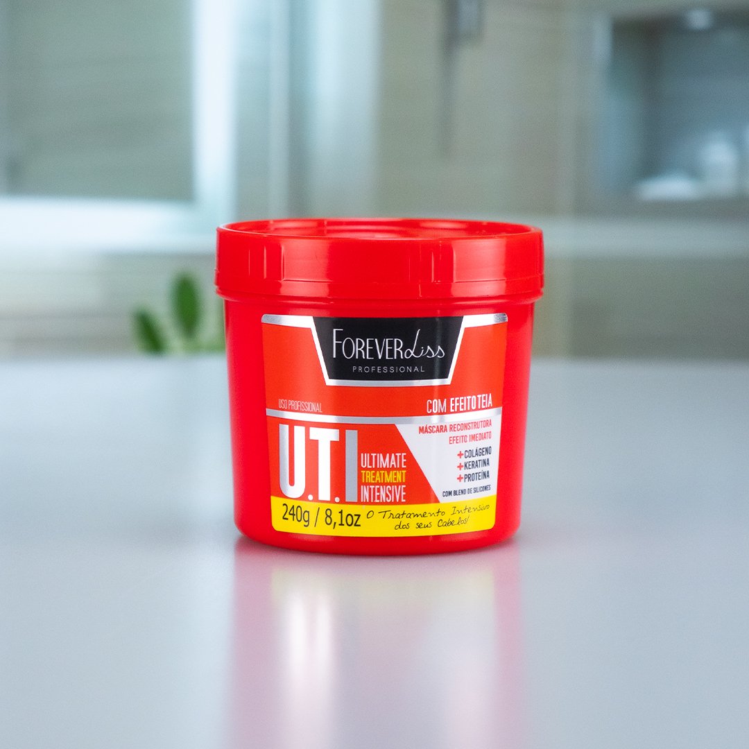 Kit Máscara Uti E Anabolizante Forever Liss ÚNICO 4