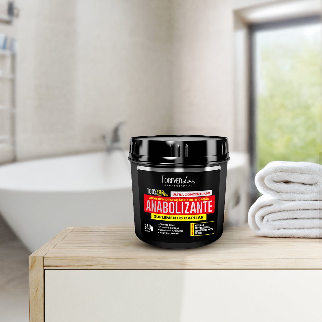 Kit Máscara Uti E Anabolizante Forever Liss ÚNICO 5