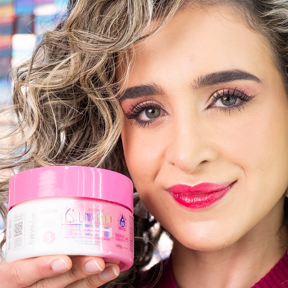 Kit Nutrição Magia de Unicórnio GANHE Adesivos Forever Liss ÚNICO 3