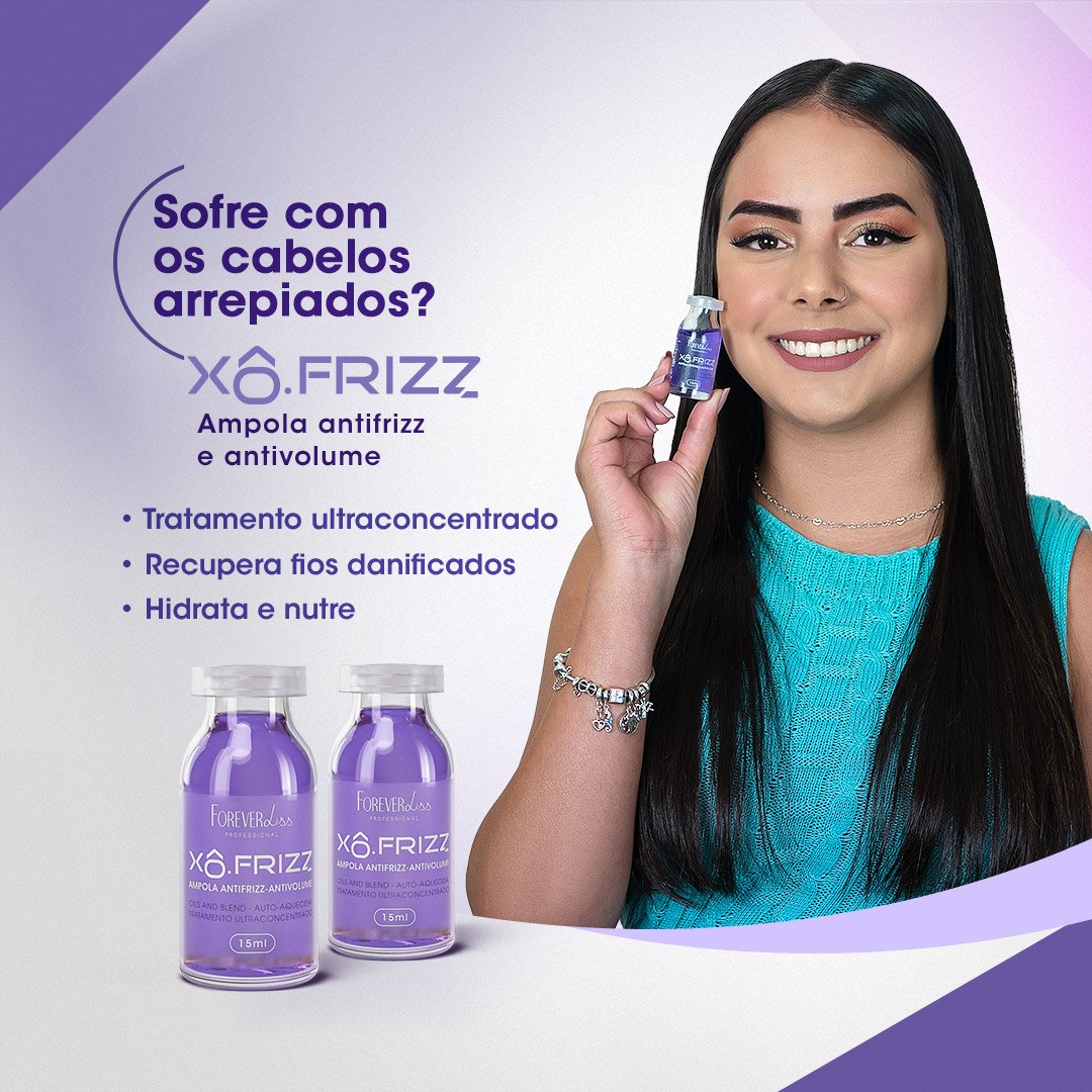 Kit Xô Frizz Forever Liss ÚNICO 5