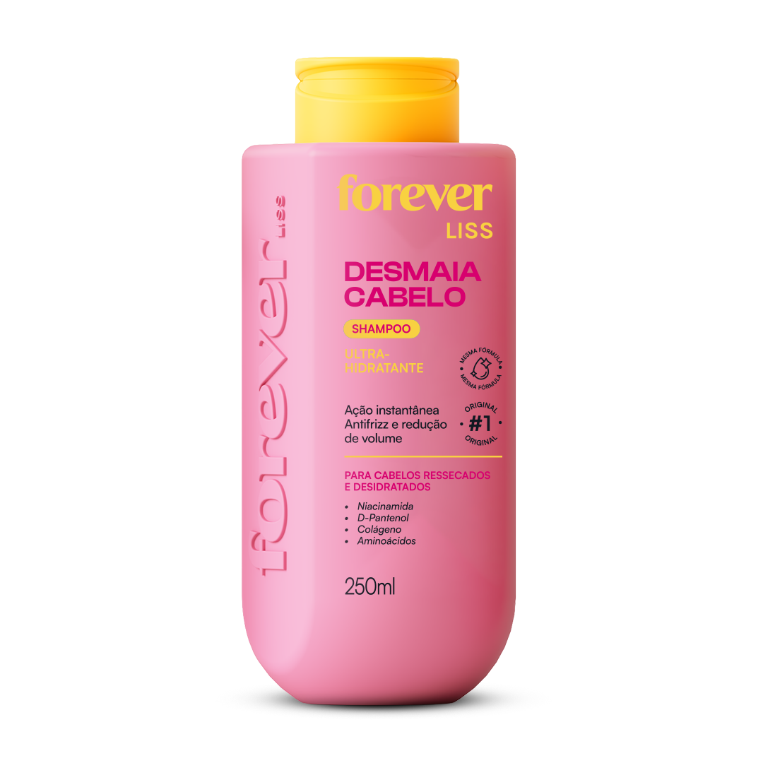 Shampoo Desmaia Cabelo Forever Liss 250ml