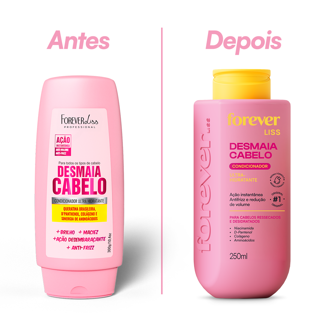 Condicionador Desmaia Cabelo Forever Liss 250ml 250ml 6