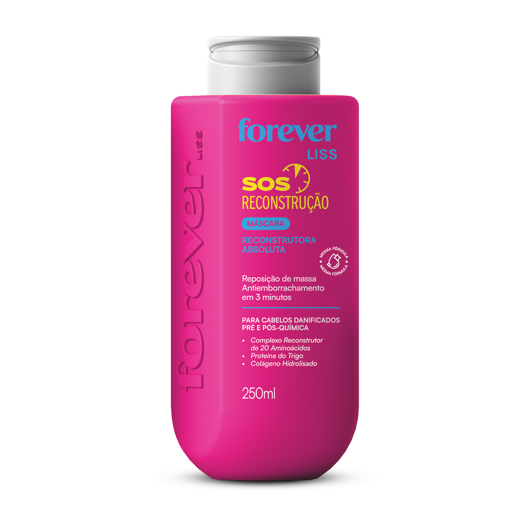 Máscara SOS Reconstrução Forever Liss 250g