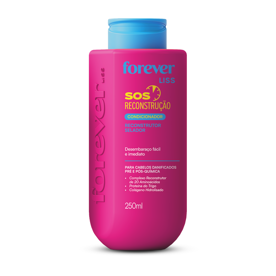 Condicionador SOS Reconstrução Forever Liss 250ml 250ml 5