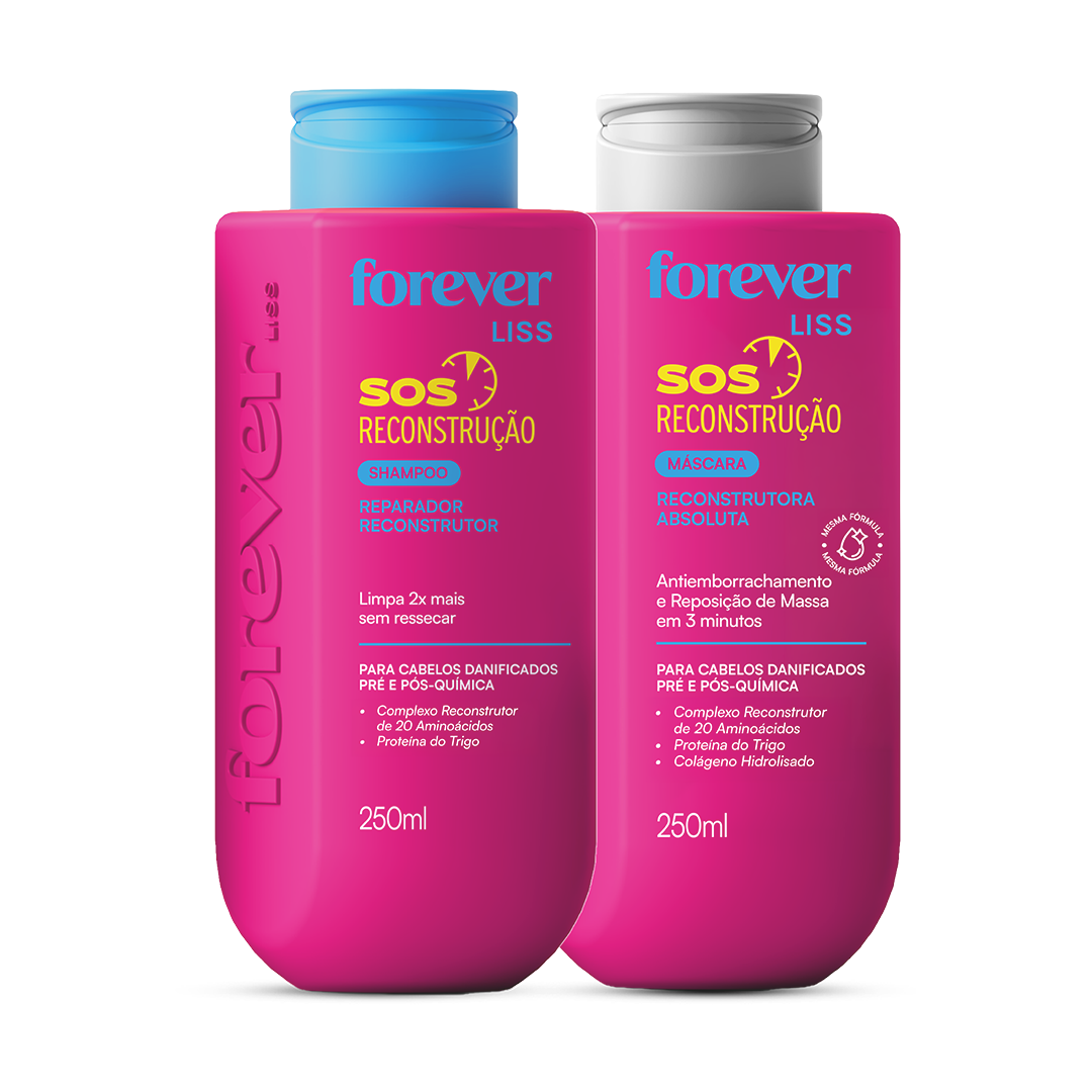 Kit Especial SOS Reconstrução Forever Liss