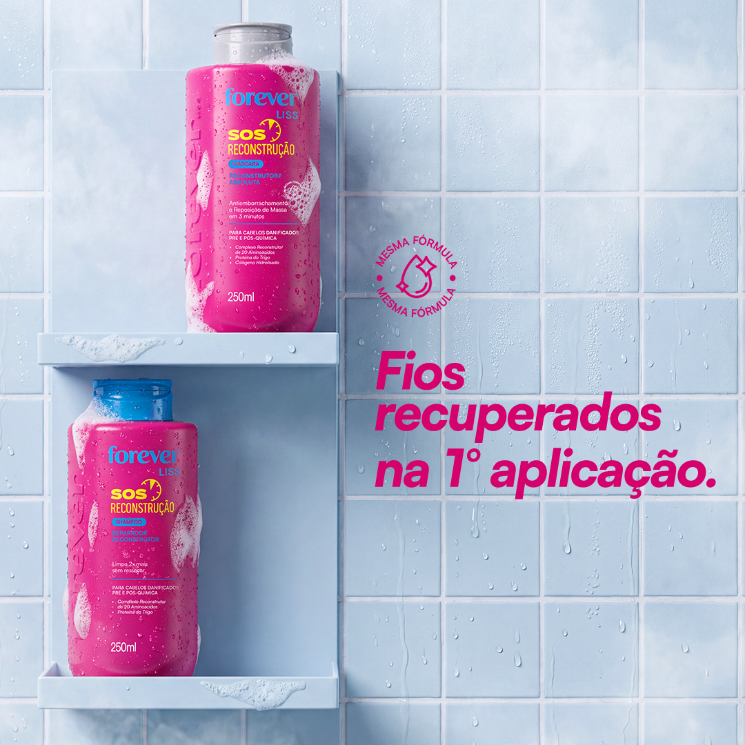 Kit Especial SOS Reconstrução Forever Liss ÚNICO 2