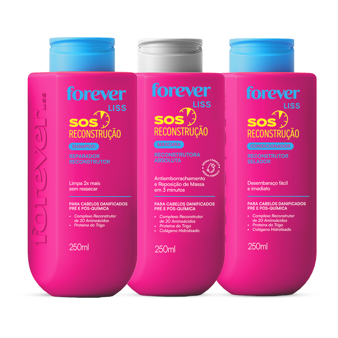 Kit SOS Reconstrução Forever Liss