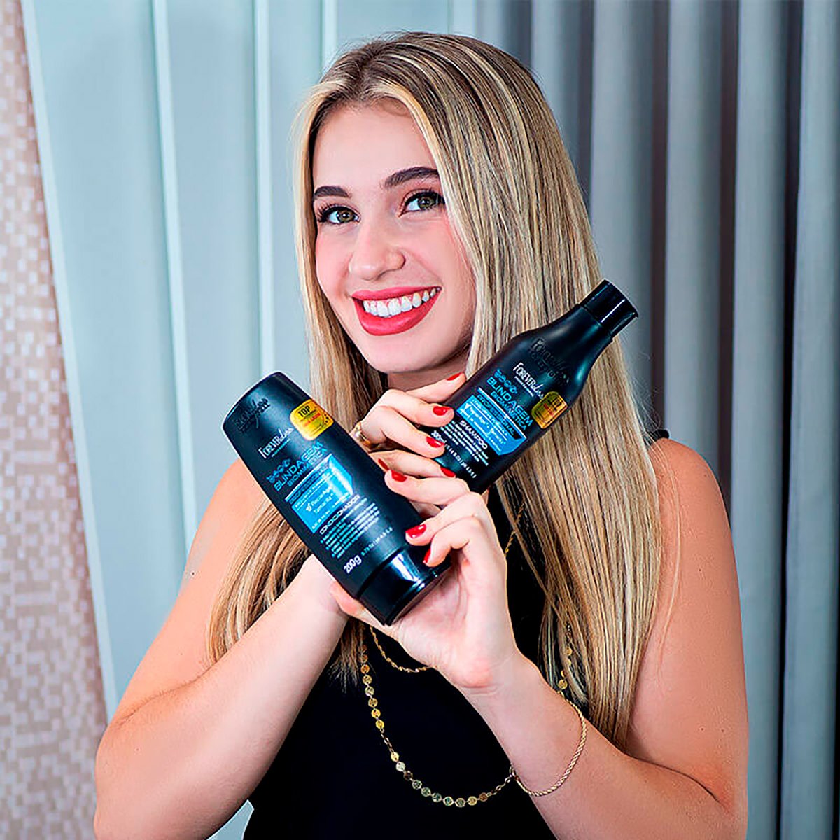 Kit Shampoo e Condicionador Blindagem Capilar Forever Liss ÚNICO 2