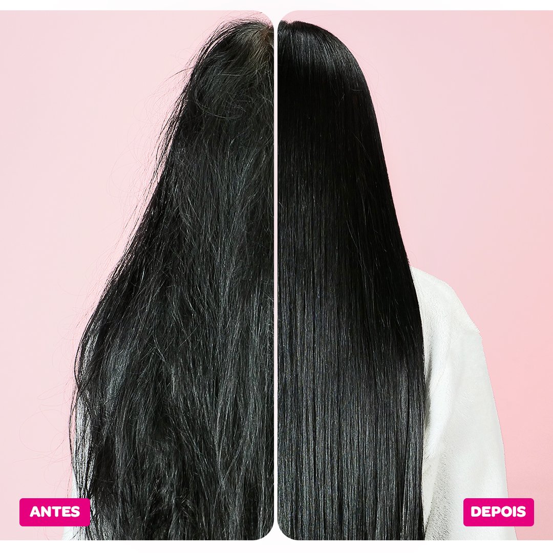 Kit Especial Desmaia Cabelo Forever Liss Shampoo 300ml e Máscara 200g ÚNICO 2