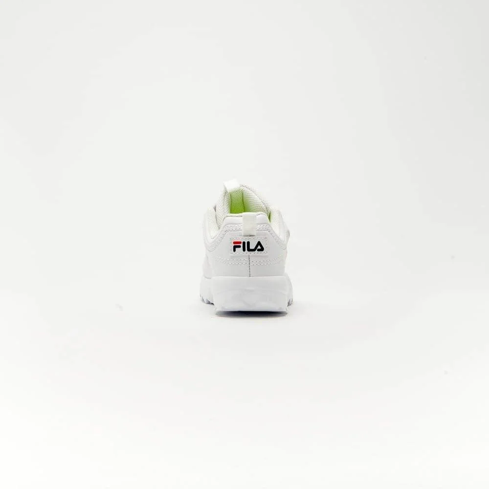 Tênis Infantil Fila Disruptor Fd8k Branco Branco 4