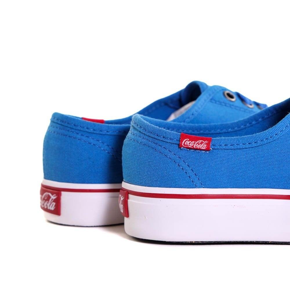 Tênis Feminino Coca-Cola 0471 Azul/Vermelho Azul 4