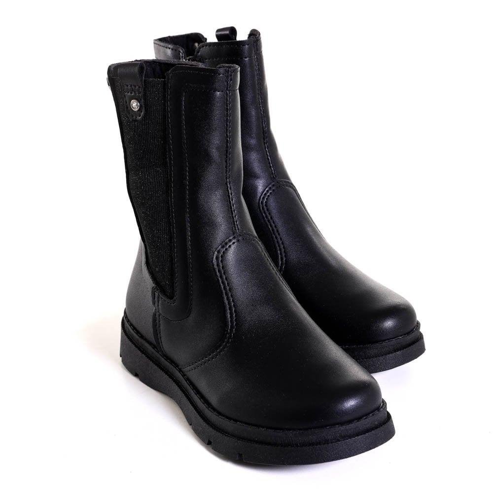 Bota Infantil Pink Cats V3392 Preta Preto 3