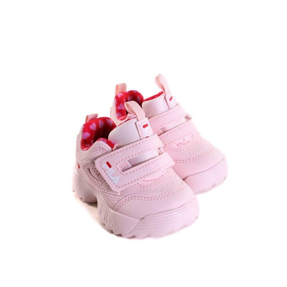 Tênis Infantil Fila Disruptor Fd8k Rosa Rosa 3