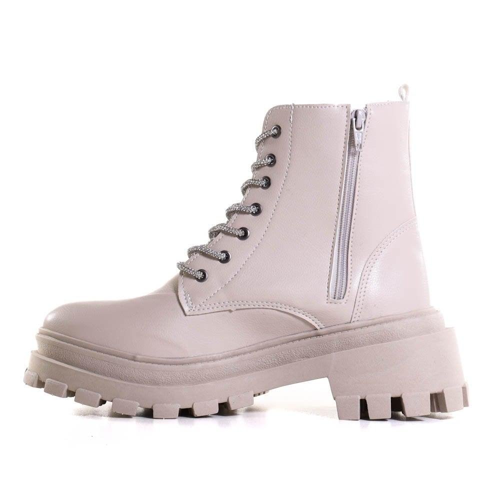 Coturno Zariff 7010701257160 Feminino Bege 2