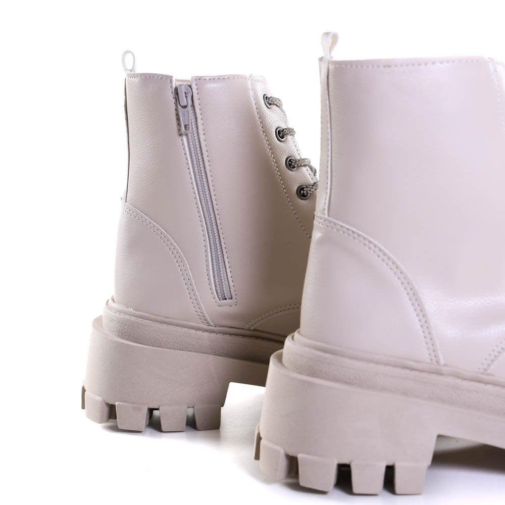 Coturno Zariff 7010701257160 Feminino Bege 4