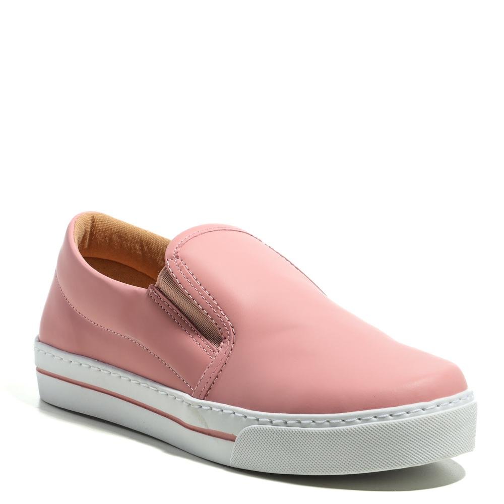Tênis Feminino Slip On Zariff Rosa 0237000 Rosa 1