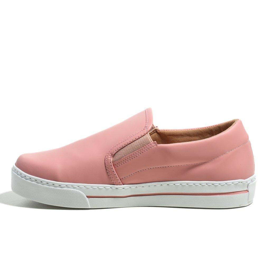 Tênis Feminino Slip On Zariff Rosa 0237000 Rosa 2