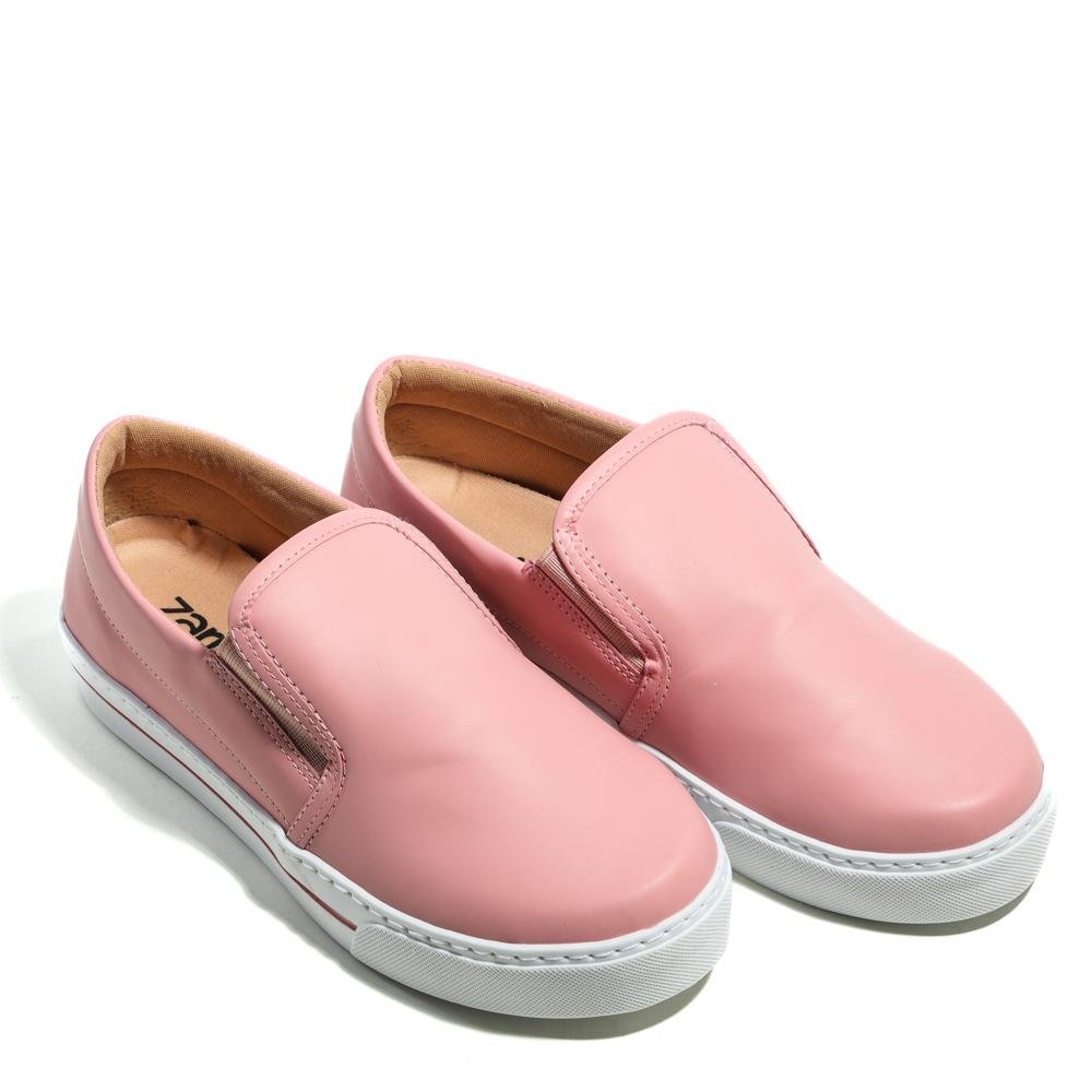 Tênis Feminino Slip On Zariff Rosa 0237000 Rosa 5