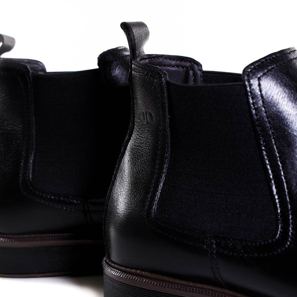 Bota Masculina Democrata Chelsea Preto Preto 5