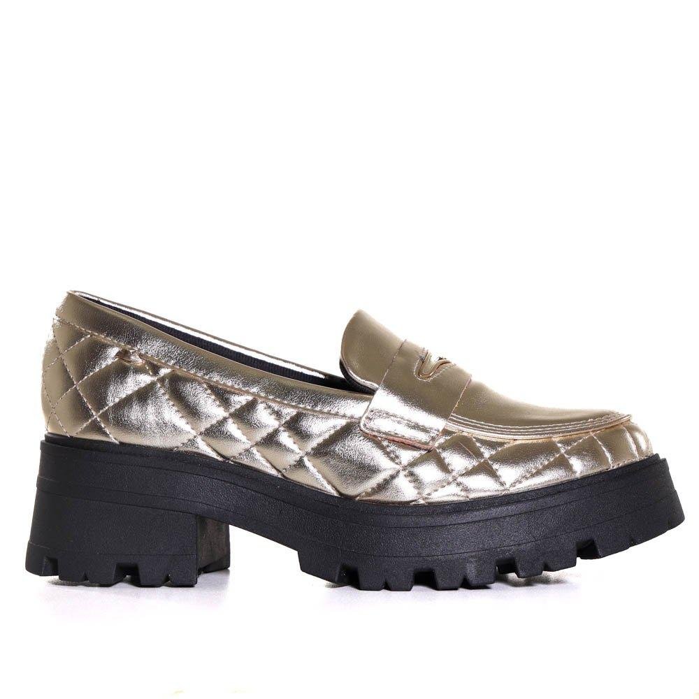 Mocassim Feminino Dakota Champagne G5961 Dourado 1