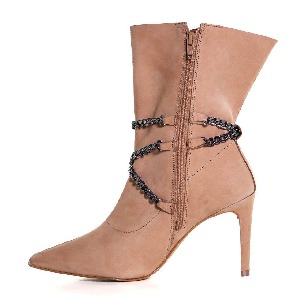 Bota Zariff Feminina Feminino Bege 2