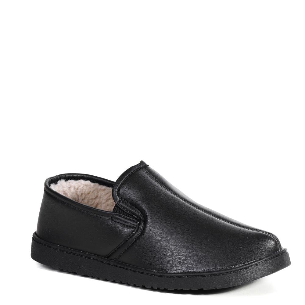 Pantufa Botinha Specht Forro Em Pelo Preto 1