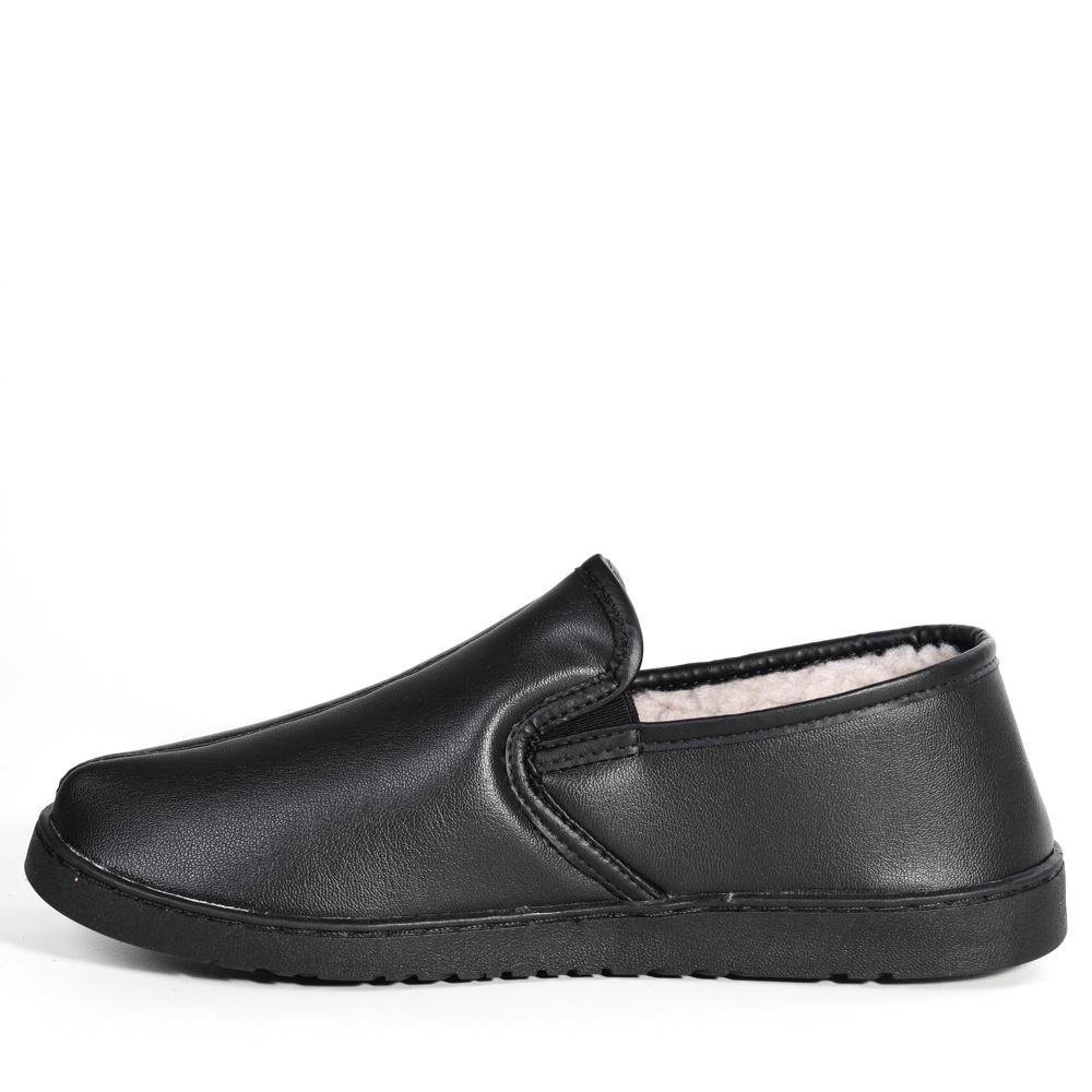 Pantufa Botinha Specht Forro Em Pelo Preto 2