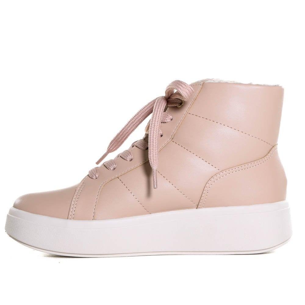 Tênis Zariff Botinha Feminino Bege 2