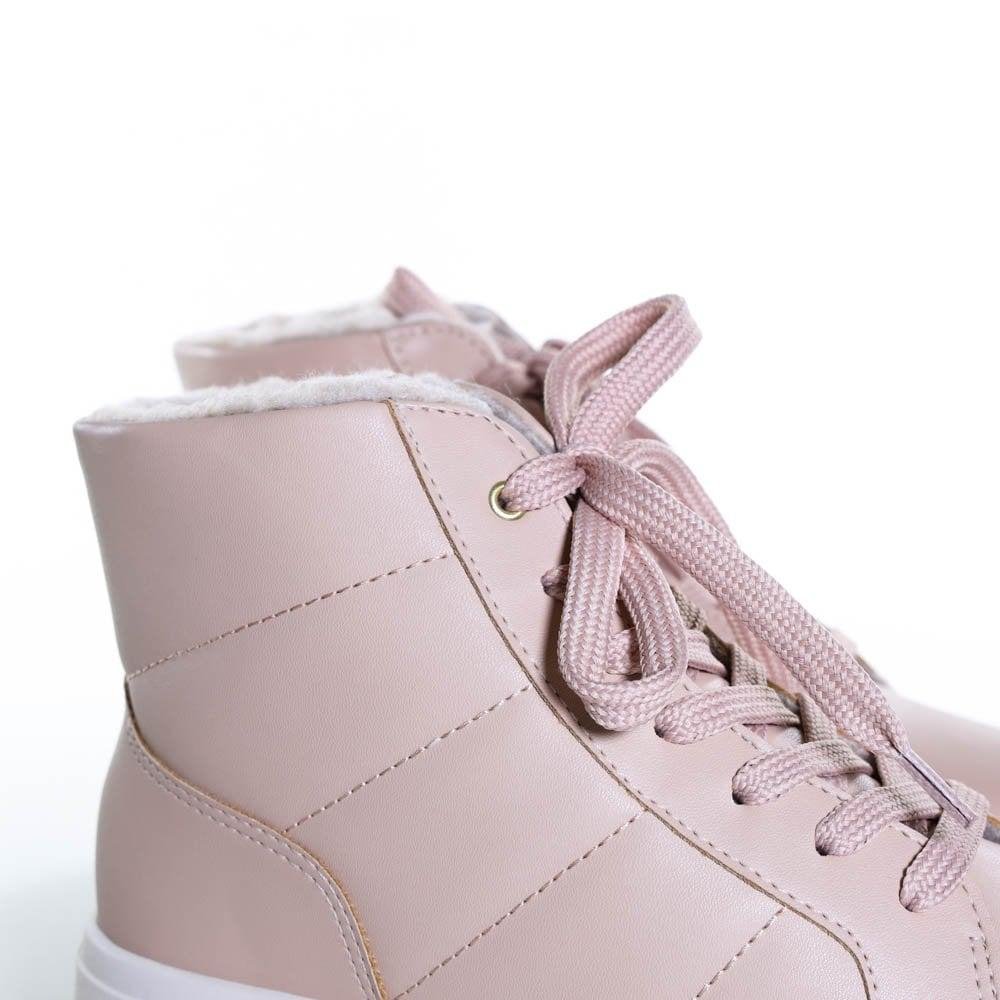 Tênis Zariff Botinha Feminino Bege 4