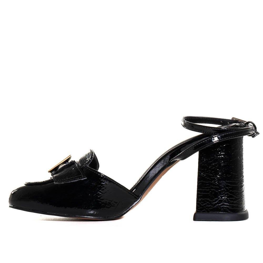 Sapato Social Zariff Verniz Preto Feminino 2032 Preto 2