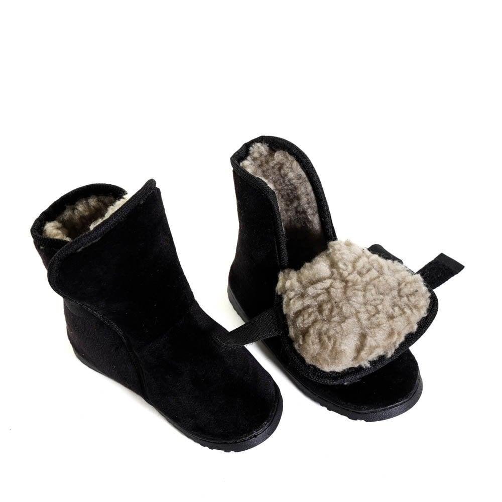Bota Pantufa Infantil Specht Preto Preto 3