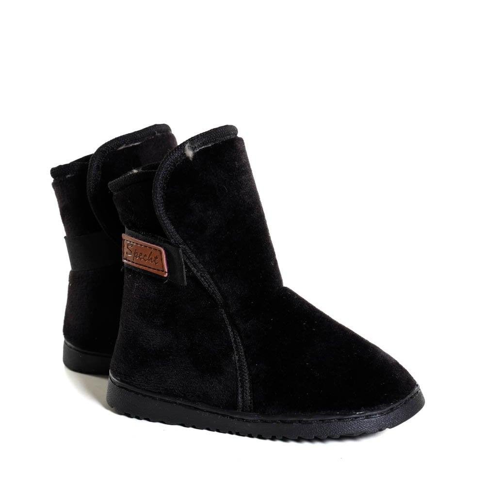 Bota Pantufa Infantil Specht Preto Preto 4