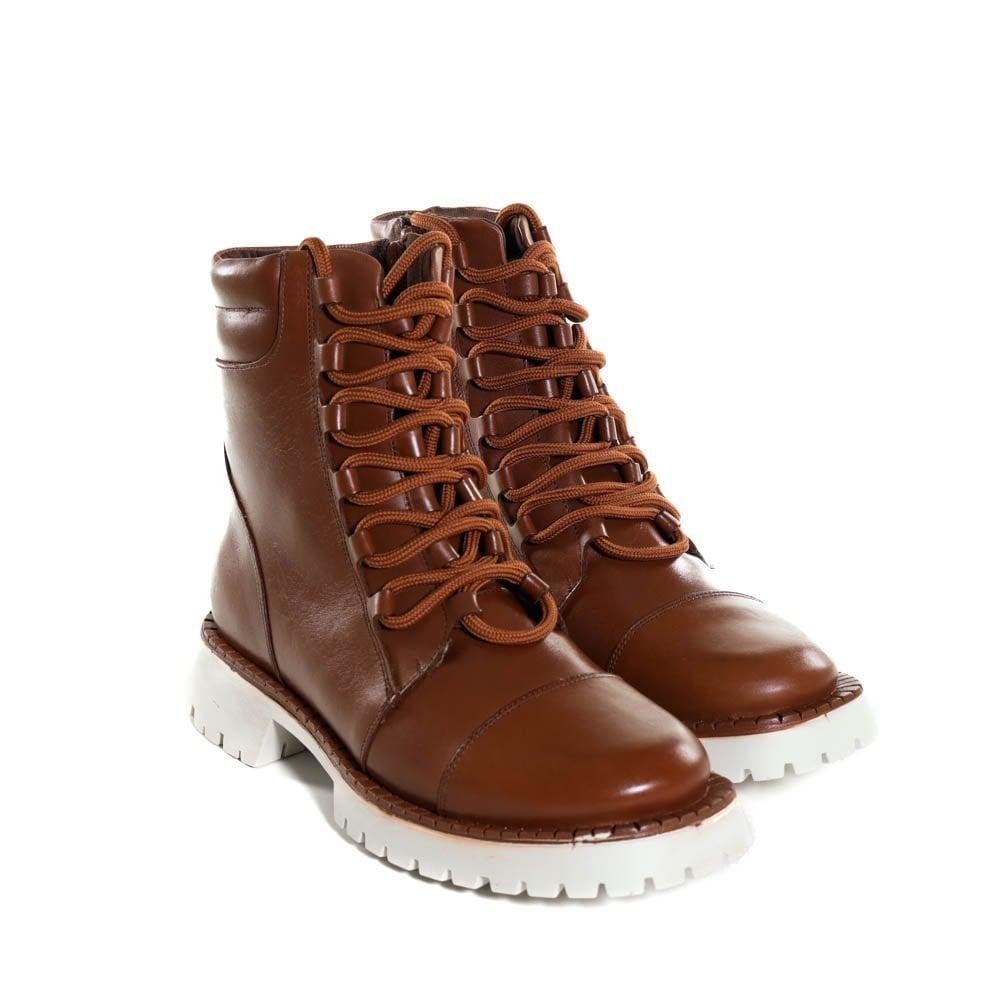 Coturno Feminino Zariff 1960 Havana Marrom 3