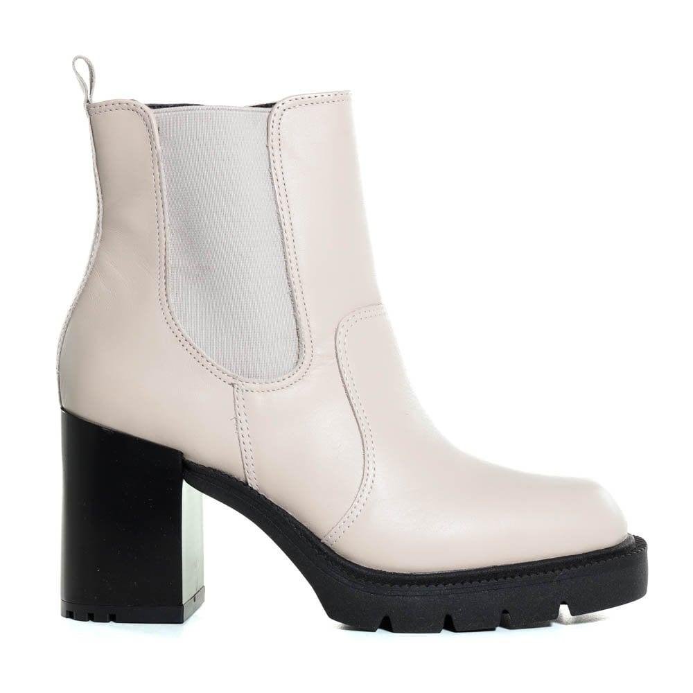 Bota Feminina Chelsea Zariff 2216-71244 Vanilla Bege 2