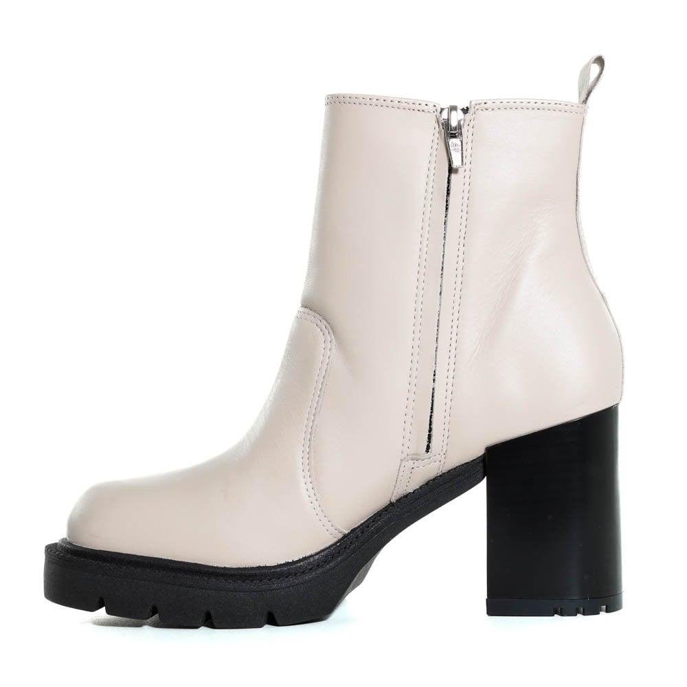 Bota Feminina Chelsea Zariff 2216-71244 Vanilla Bege 3