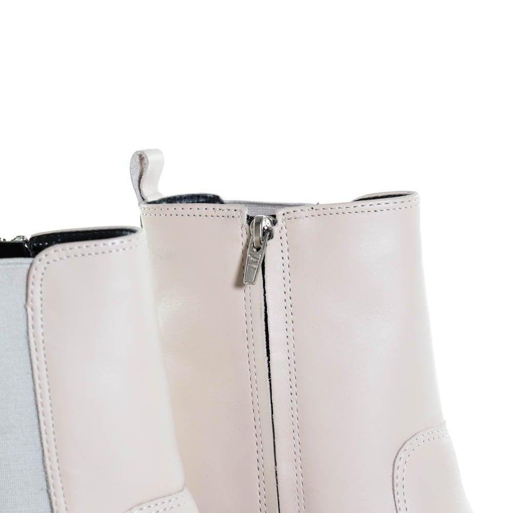 Bota Feminina Chelsea Zariff 2216-71244 Vanilla Bege 5