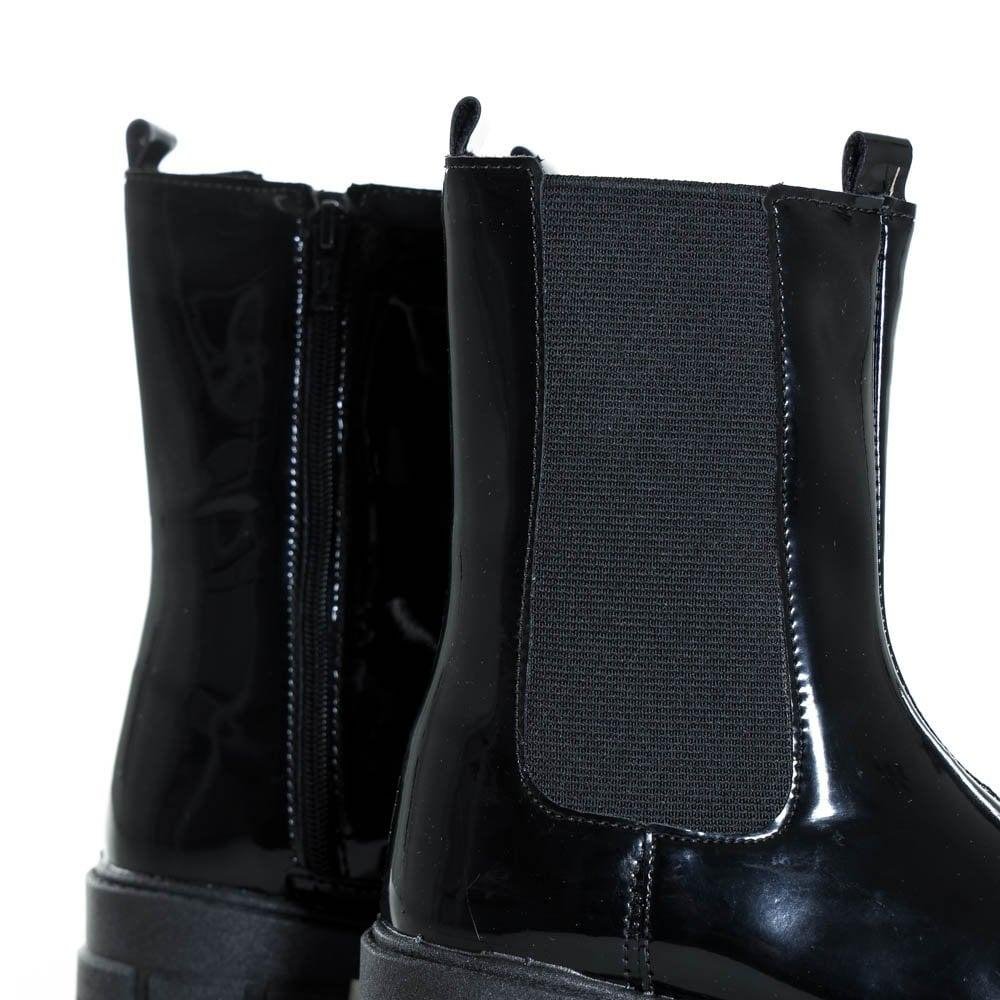 Bota Infantil Menina Xua Xua 240.003 Preta Preto 4