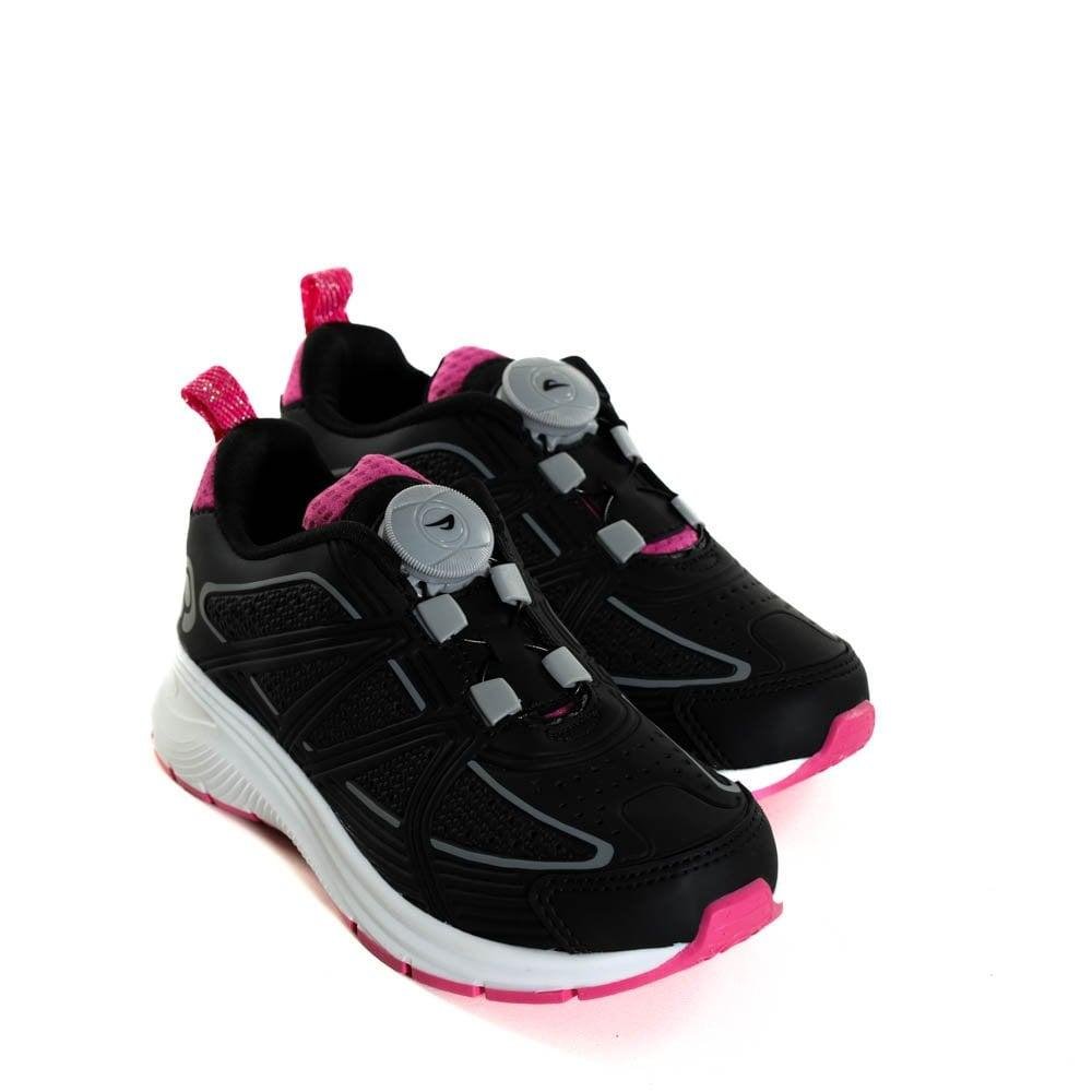 Tênis Infantil Ortopé 26700007 Preto/Pink Preto 3