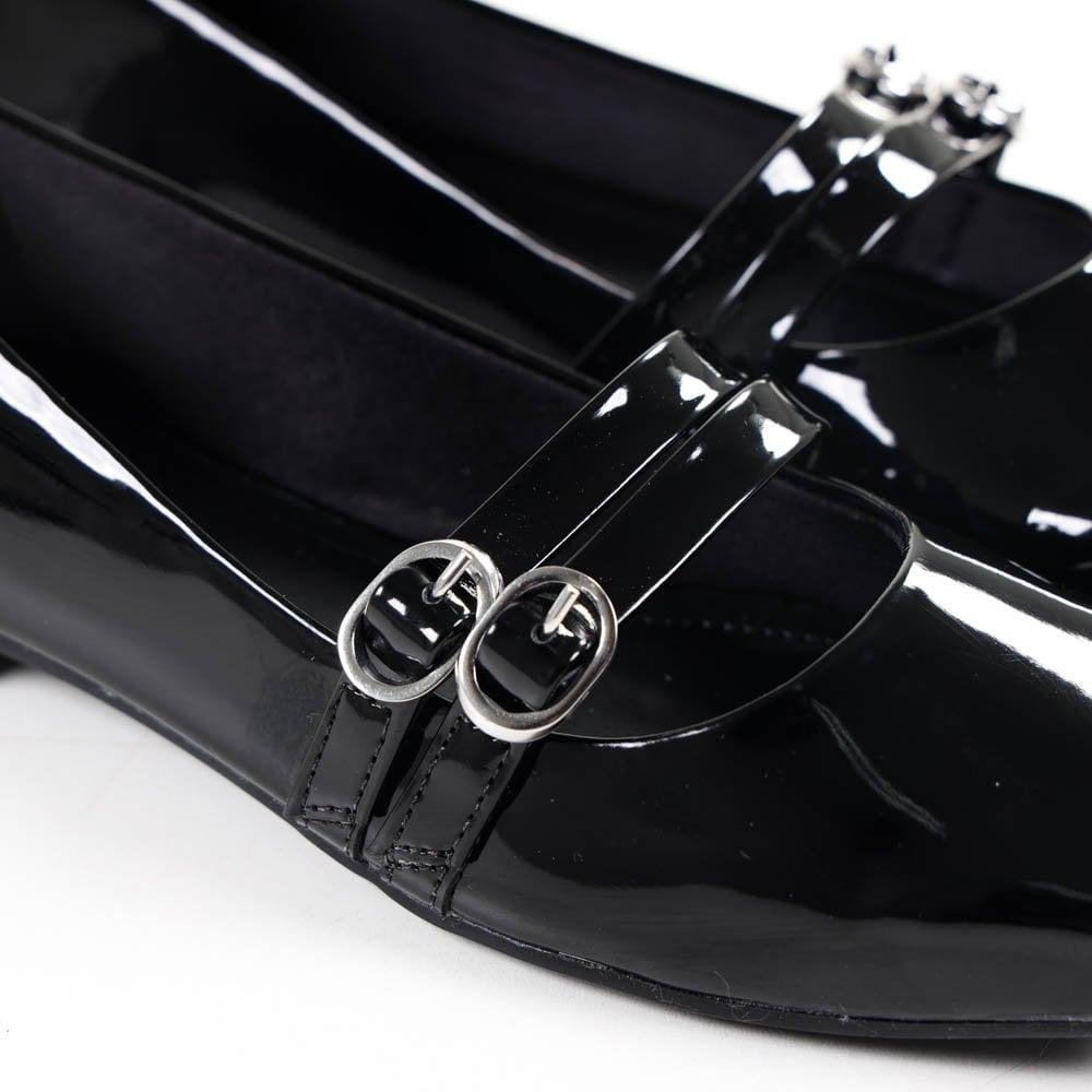 Sapatilha Feminina Via Marte 23-13203 Preto Preto 4